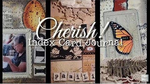 Watch As Cat Kerr Creates An Index Card Journal by Joggles.com