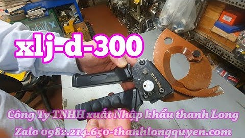 KÌM CẮT CÁP NHÔNG XLJ-D-300 CẮT NHÔM ĐỒNG 300MM2