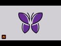 Butterfly Mirror Effect In Adobe Illustrator cc 2021 | Tutorial