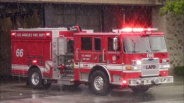 LAFD Engine 66 & Rescue 266