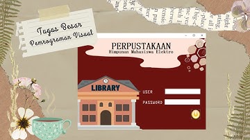 Aplikasi Perpustakaan - UAS Pemgrograman Visual dengan VB.NET