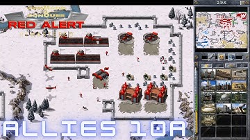 Command & Conquer Red Alert Remastered - Allied Mission 10A - SUSPICION (Hard)
