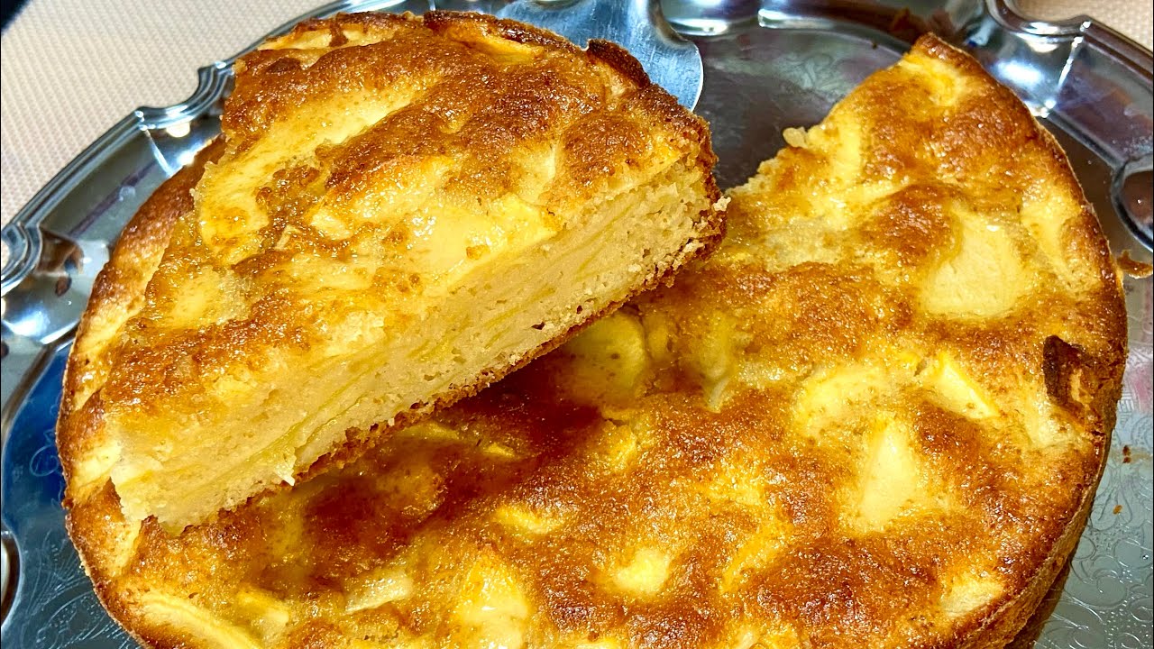 Muita maçã e pouca massa 🍎 tarte húmida e fofinha!