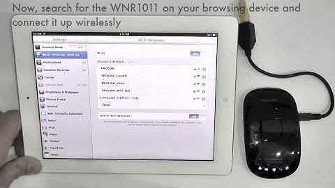 How to use the PROLiNK WNR1011 4G Wireless-N Mobile Router