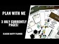 PLAN WITH ME | MAKING 3 DIFFERENT CURRENTLY PAGES!