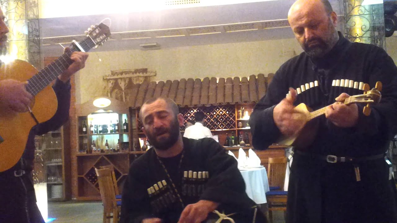 певцы грузинский ресторан Пиросмани - YouTube