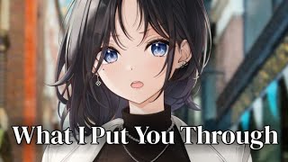 Nightcore - What I Put You Through (Lyrics) (Conor Maynard)