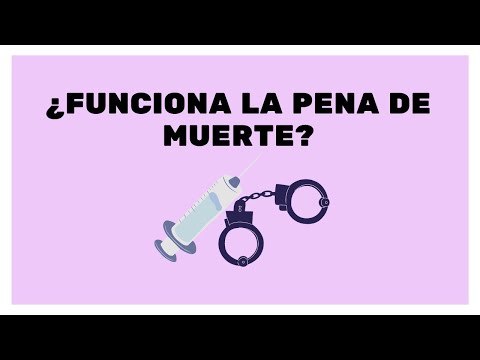 ¿Funciona la pena de muerte?