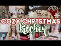 *NEW* CHRISTMAS KITCHEN CLEAN & DECORATE | HOT COCOA BAR | CHRISTMAS DECOR 2020 | Lauren Yarbrough