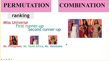 PERMUTATION OR COMBINATION  SAMPLE PROBLEM PART 2