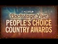 🔴 WATCH LIVE: Backstage at People&#39;s Choice Country Awards