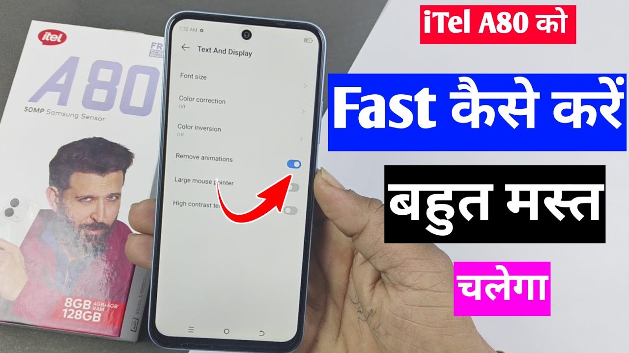 itel A80 fast kaise kare / How to fast itel A80 / itel A80 slow chalta hai to fast kaise kare