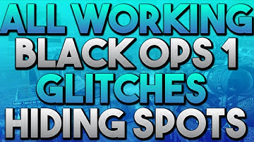 Black Ops 1 Glitches All Working Multiplayer Glitches and Hiding Spots 2019 COD BO1 MP Glitches