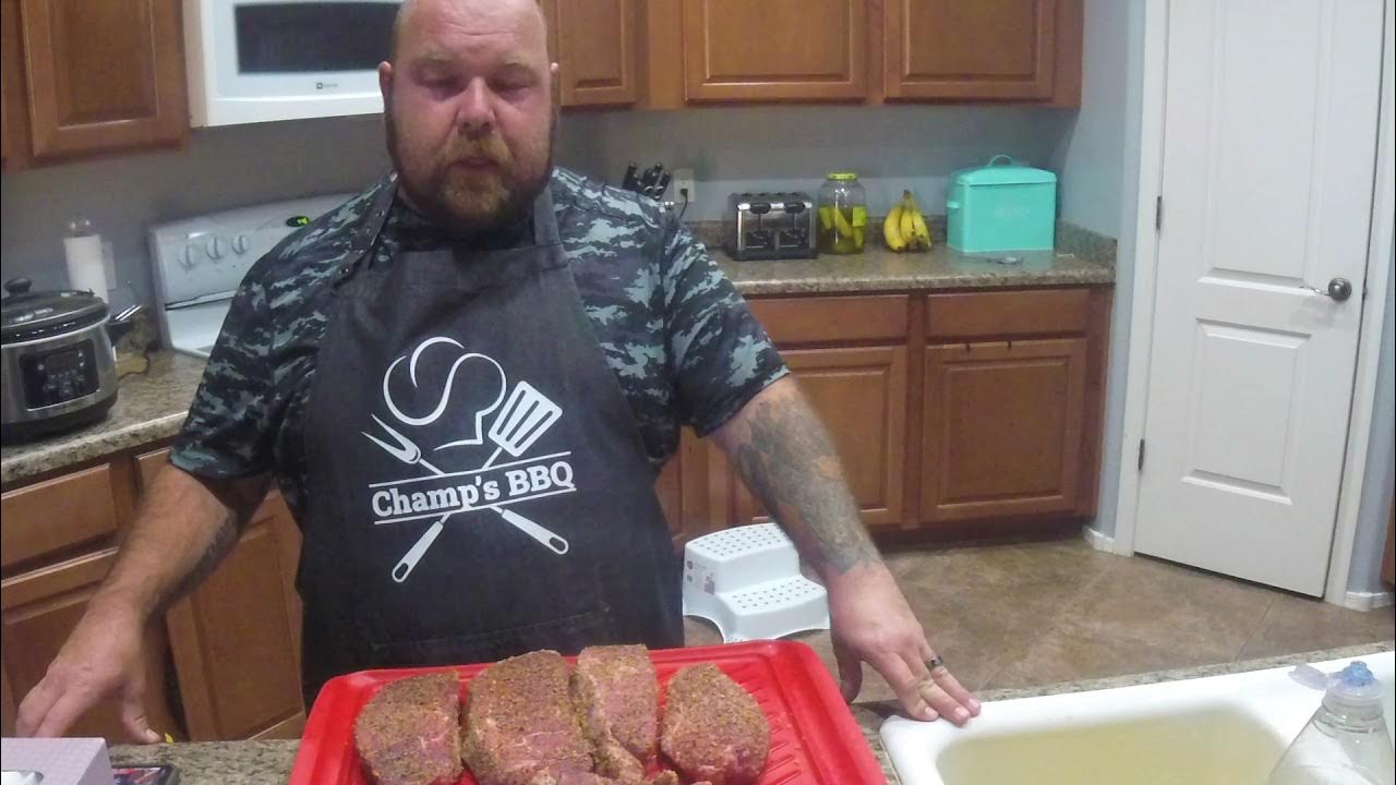 Sirloin Steak on pellet smoker YouTube