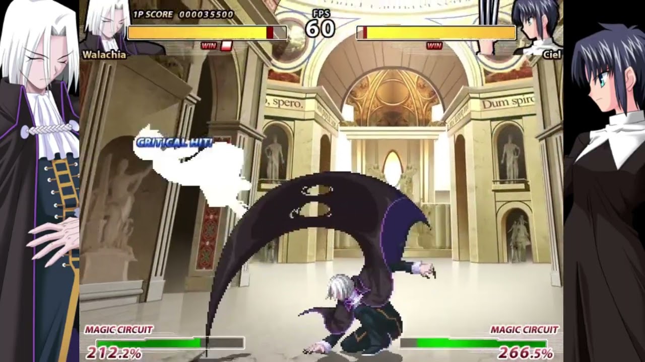 Night of Walachia Gameplay 5 (Melty Blood Re-Act)