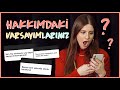 OKULU BIRAKACAK MIYIM? | SAÇ BAŞA KAVGA ETTİM Mİ? | HAKKIMDAKİ VARSAYIMLARINIZ!!