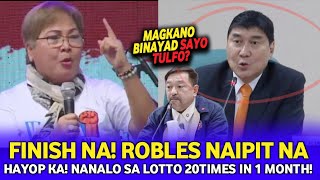 MAGNANAKAW KA NANINIWALA BA KAYO NABAYARAN SI TULFO KAYA TUMIKLOP KAY ROBLES ROBLES SAPOL NI CAM