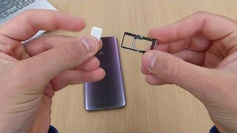 How To Insert Sim in Motorola G30