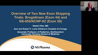 Webinar: NS Pharma - Overview of New Exon Skipping Trials: Brogidirsen and NS-050/NCNP-03 (Mar 2024)