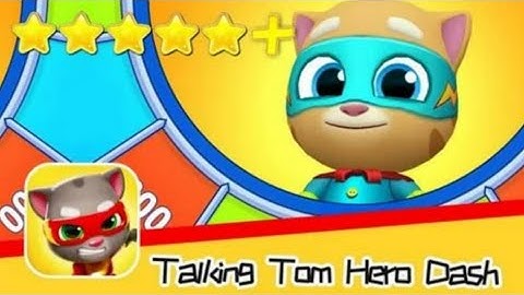 Talking Tom Hero Dash - Tom - 3 x Gameplay Android and IOS