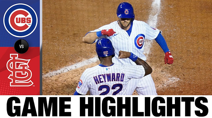 David Bote homers in 5-4 win vs. Cardinals | Cubs-Cardinals Game Highlights 8/17/20