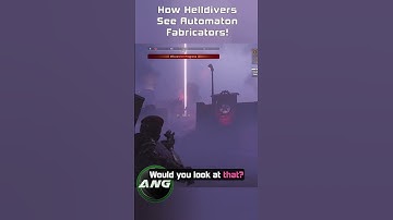How Helldivers See Automaton Fabricators