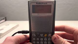 Radioshack PRO-97 Weather Alert Demo
