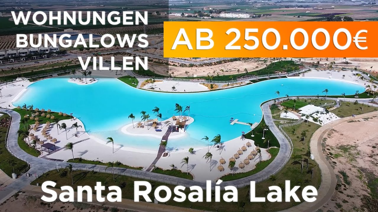 🔥 Immobilien in Spanien in Santa Rosalía Lake 🔥 Wohnungen, Bungalows und Villen in privater Anlage