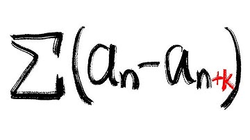 5 telescoping series in 5 minutes