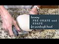 Sourdough: How to Pre-Shape and Shape Your Sourdough Bread