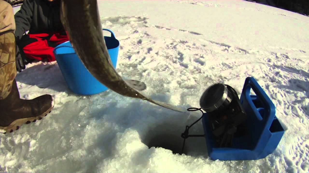 ice fishing smelt and crappie YouTube