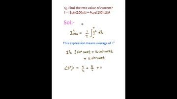 Find the RMS value of current | Advanced Numericals #neet #jeemains #advanced