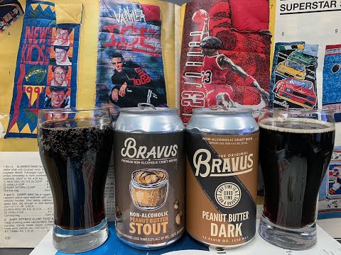 NA Beer Review #39 - Bravus Brewing - Peanut Butter Dark