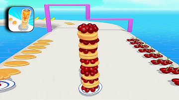 Pancake Run Level 297-298 🍔🍕 NEW UPDATE!! Gameplay Walkthrough (Android, iOS)
