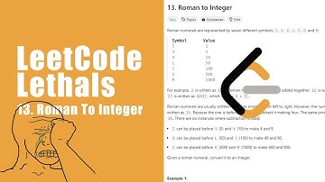 Leetcode - 13 Roman To Integer