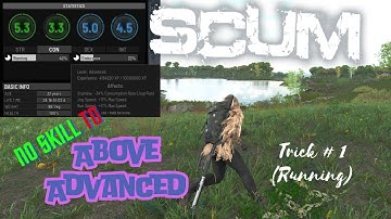 How to FAST level up Running Skill - Scum 0.95 / 2024