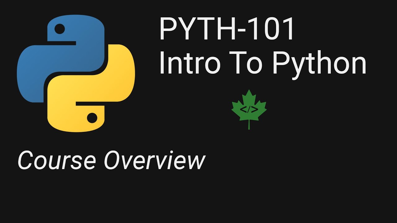 PYTH 101 Introduction - YouTube