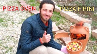 PİZZA FIRINI NASIL YAPILIR VE PİZZA TARİFİ (taş fırın - köy fırını)  | HOW TO BUİLD A PİZZA OVEN