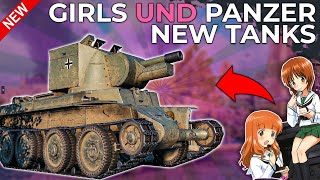 NEW Girls und Panzer Tanks in World of Tanks