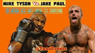 Jake Paul vs. Mike Tyson: A Fight for the Ages or Wages? by Taxo 1,065 views 1 month ago 2 minutes, 59 seconds