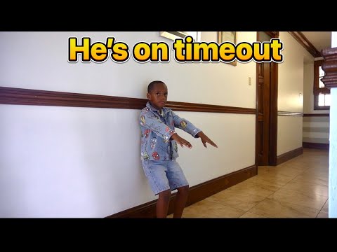 He got in trouble so he’s on timeout | The Powells 
