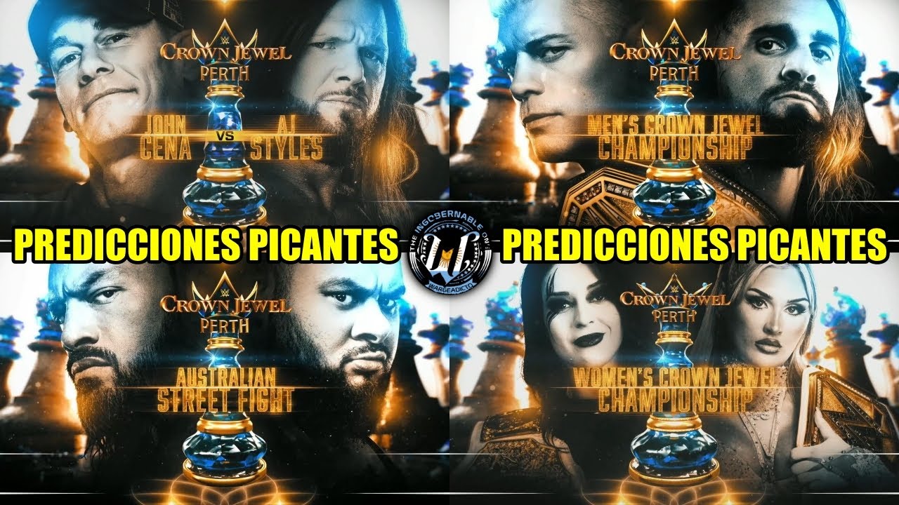 Predicciones Picantes - WWE Crown Jewel Perth 2025