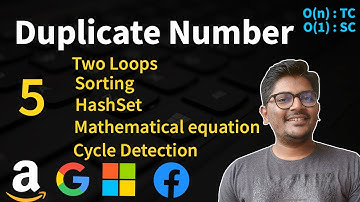 Find the Duplicate Number | Java | LeetCode - Medium - 287 | The Code Mate