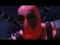 Deadpool: All Scenes Cutscenes Funny Moments + Jokes 1080p Subtitulado (Game Full Movie 2014)