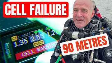 Mijn rebreather is kapot gegaan tijdens een duik van 90 meter