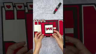 #shorts _ SCRAPBOOK || LOVE CARD  - NGOC VANG Handmade