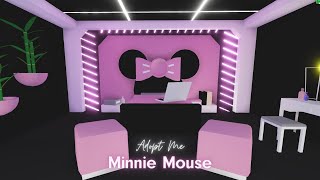 Minnie Mouse Bedroom|Adopt Me Speed Build