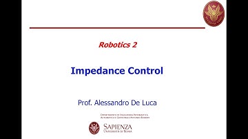Robotics 2 - Impedance Control