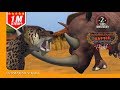 Smilodon VS Woolly Rhinoceros : Dinosaurs Battle Special