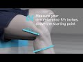 Bauerfeind sports knee support  sizing guide